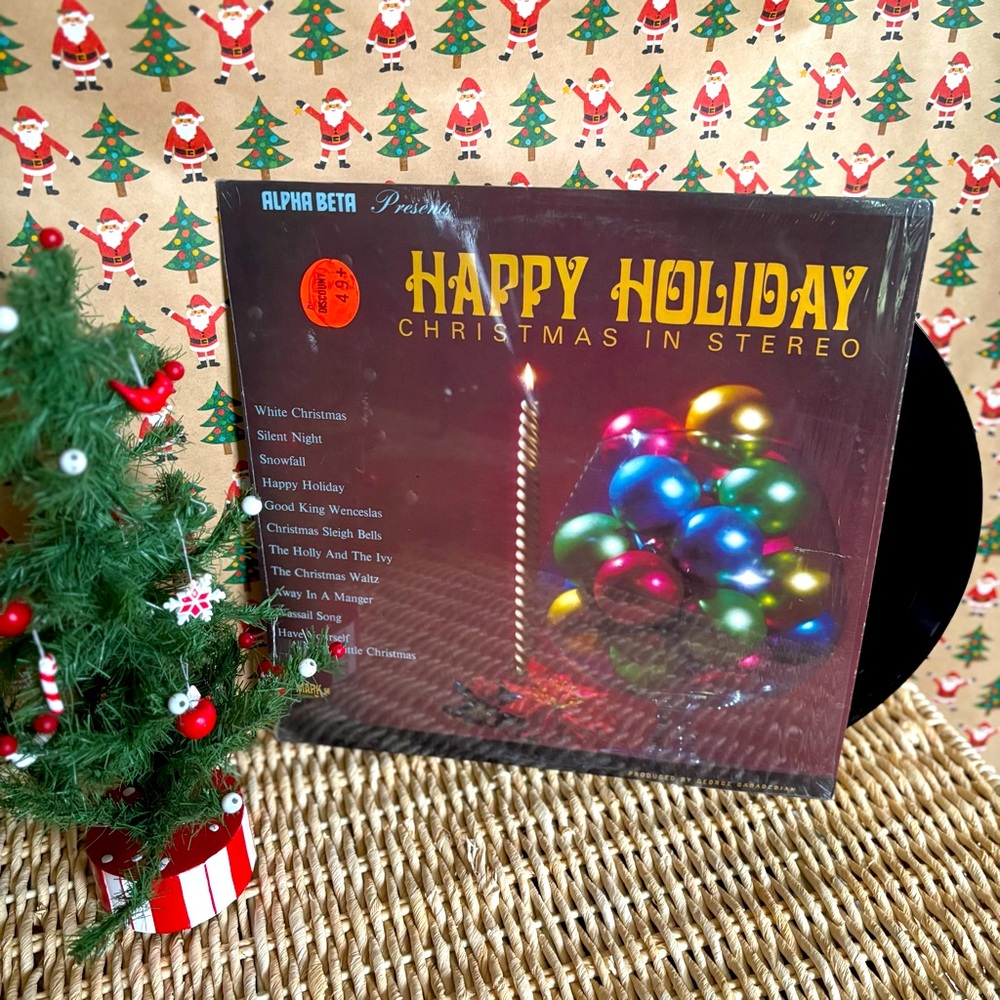 50's "Happy Holiday" Record - 50's Christmas Album - Wally Stott - Holiday Music